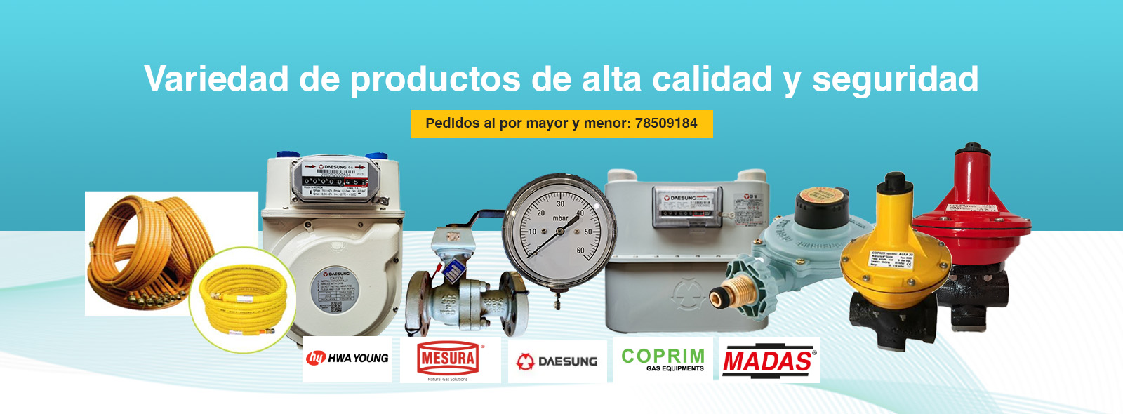 Variedad de productos de alta calidad y seguridad